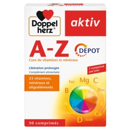 AKTIV A-Z Action Durable 30 Comprimes | BigPara Tunisie