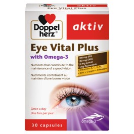 AKTIV Vital Yeux + Oméga‑3 – 30 gélules | BigPara Tunisie
