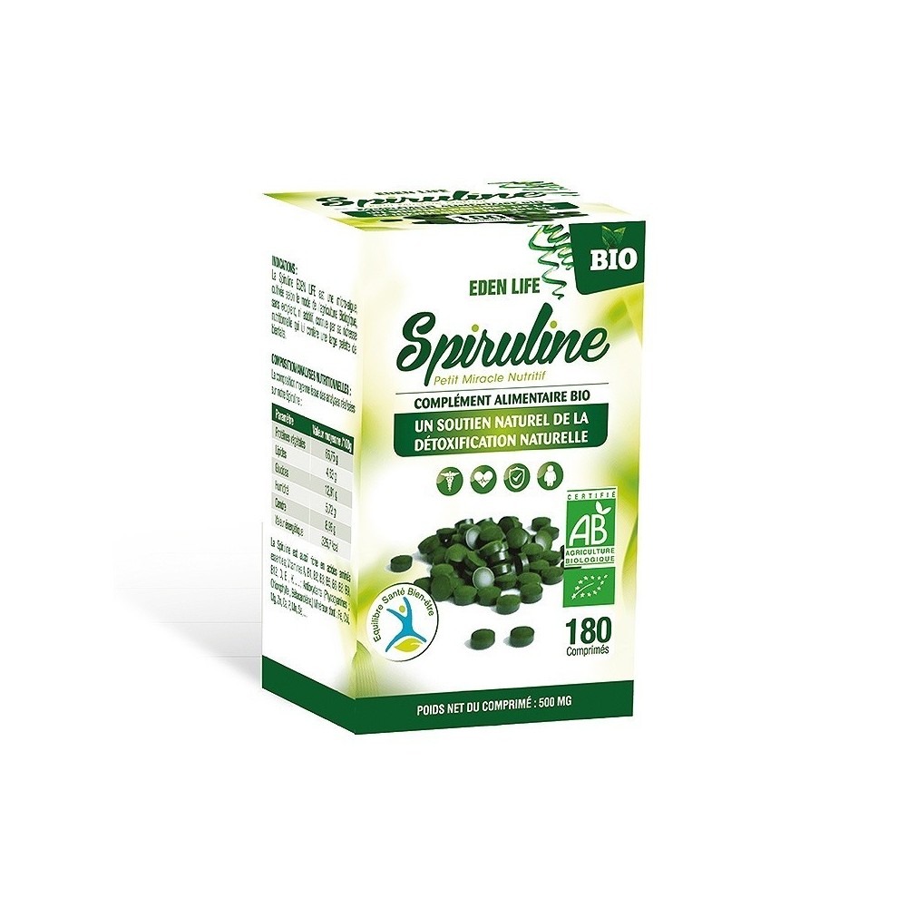 SPIRULINE PETIT MIRACLE NUTRITIF BOITE DE 50 GELULES | BigPara Tunisie
