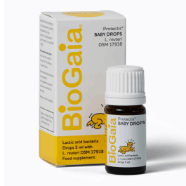 👶 BioGaia – Gouttes Probiotiques pour Bébé 📦 Flacon 5 ml – Complément alimentaire doux et naturel | BigPara Tunisie
