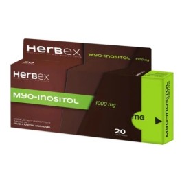 HERBEX Myo‑Inositol 1000 mg – 20 Comprimés | BigPara Tunisie