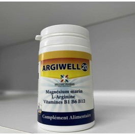ARGIWELL – Magnésium Marin + L-Arginine + Vitamines B1/B6/B12 Énergie – Concentration – Performances physiques & mentales