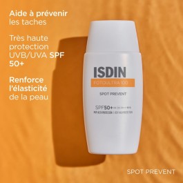 ISDIN FotoUltra 100 Spot Prevent Fusion Fluid SPF 50+ – 50ml | BigPara Tunisie