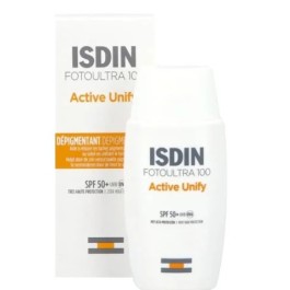 ISDIN Active Unify Fusion Fluid SPF 50+ – 50ML | BigPara Tunisie