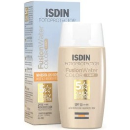 ISDIN Fusion Water Color Light SPF 50 – 50 ML | BigPara Tunisie