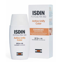 ISDIN FotoUltra 100 Active Unify Teinté SPF50+ – 50 ML | BigPara Tunisie