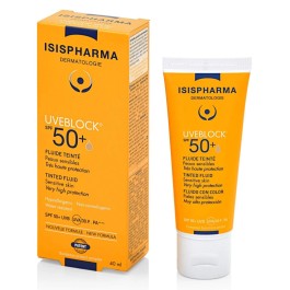 ISISPHARMA UVEBLOCK FLUIDE TEINTE MEDIUM SPF50+ 40ML