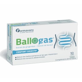 FARMAVANS BALLOGAZ - CONFORT DIGESTIF - B/10 GELULES | BigPara Tunisie