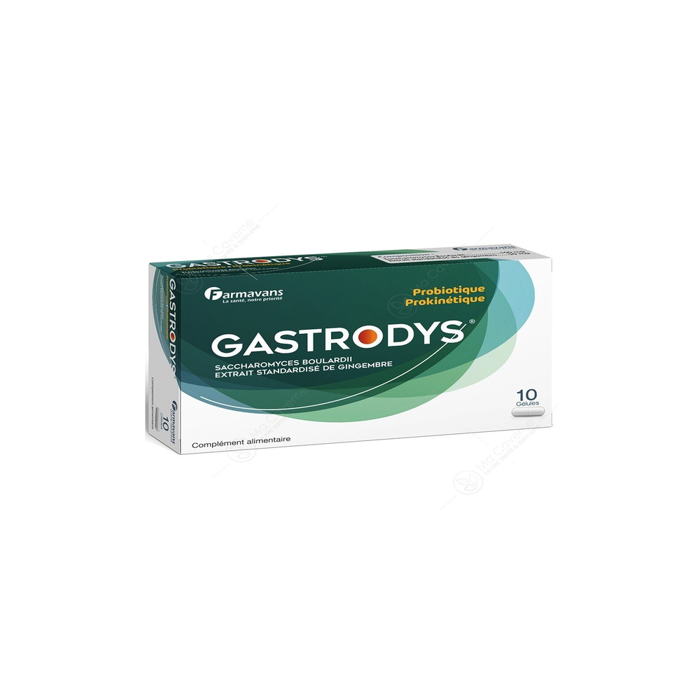 FARMAVANS GASTRODYS - PROBIOTIQUE- B/10 GELULES | BigPara Tunisie