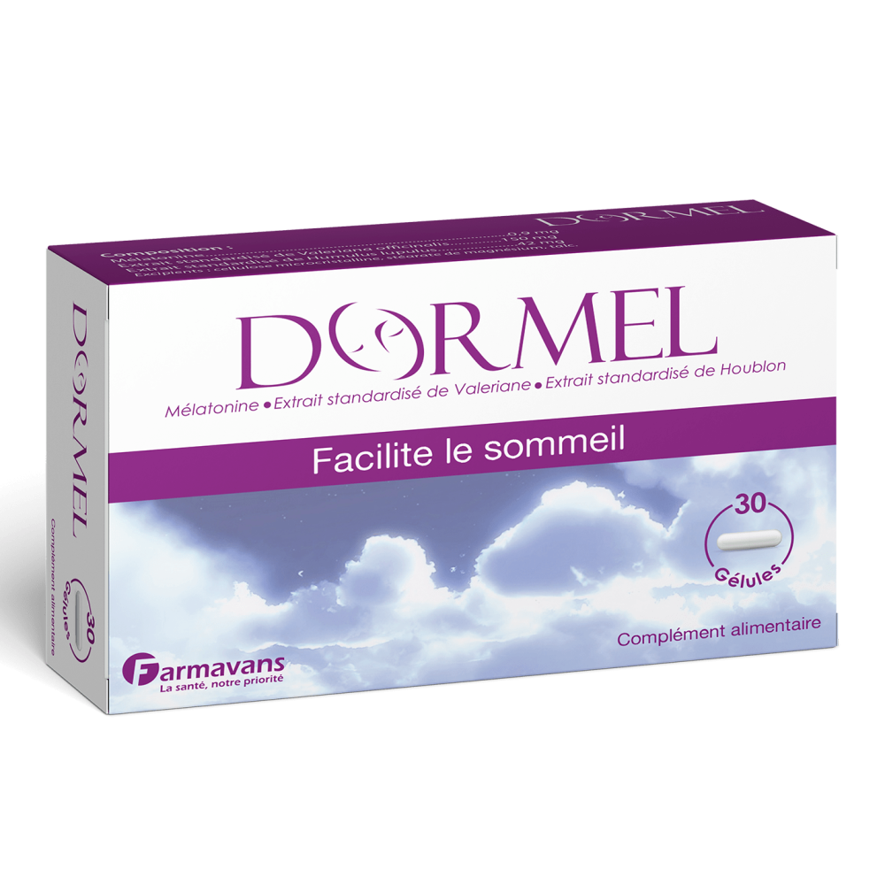 FARMAVANS DORMEL -FACILITE LE SOMMEIL- B/30 GELULES | BigPara Tunisie
