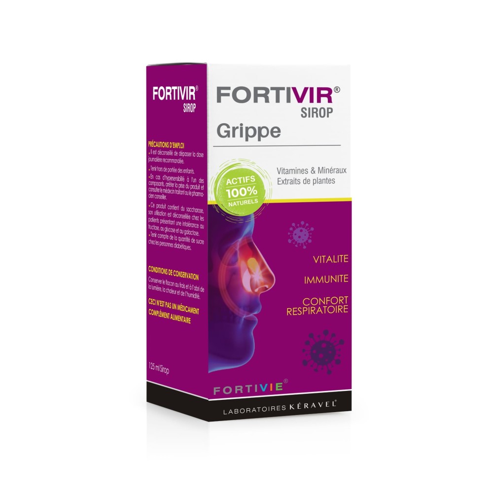 FORTIVIR Sirop 125 ml | BigPara Tunisie