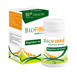 BIOHEALTH BIOFIBRE - REGULATEUR DE TRANSIT - B/60 GELULES | BigPara Tunisie