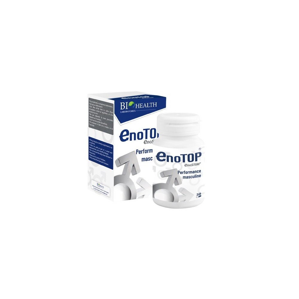BIOHEALTH ENOTOP ENOSTIM - PERFORMANCE MASCULINE- B/30 GELULES | BigPara Tunisie