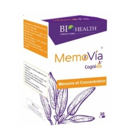 BIOHEALTH MEMOVIA COGNVIA - MEMOIRE ET CONCENTRATION - B/30 GELULES | BigPara Tunisie