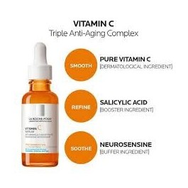 La Roche-Posay PURE VITAMIN C10 SÉRUM – 30 ml | BigPara Tunisie