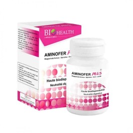 BIOHEALTH AMINOFER PLUS - HAUTE BIODISPONIBILITE / NEUTRALITE DIGESTIVE - B/30 GELULES | BigPara Tunisie