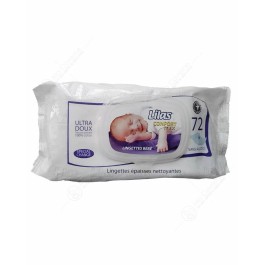 LILAS LINGETTES BEBE SANS ALCOOL  B/72 | BigPara Tunisie