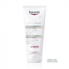 EUCERIN DERMOPURE CREME CORPS TRIPLE ACTION 200ML