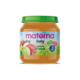 MATERNA COMPOTE POMME ( DES 4 MOIS)  130G | BigPara Tunisie