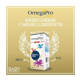 Omegapro Junior Sirop 120 ml | BigPara Tunisie