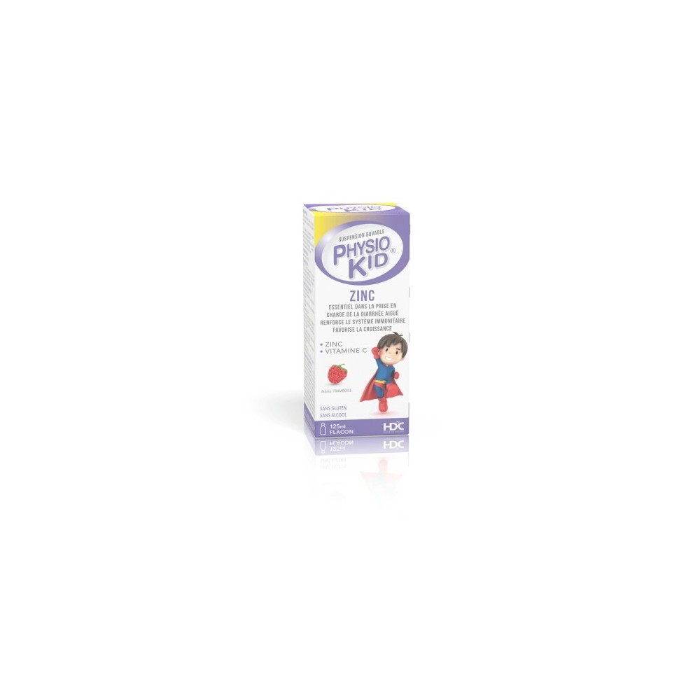 PHYSIOKID Zinc Sirop 125 ml | BigPara Tunisie