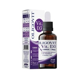 VITAL OLIGOVIT VIT.D3 1200UI/ 30µg - F/30ML | BigPara Tunisie