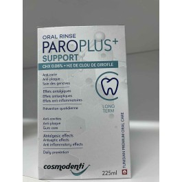 PAROPLUS+ SUPPORT 0.06% BAIN DE BOUCHE  LONG TERM 225ML | BigPara Tunisie