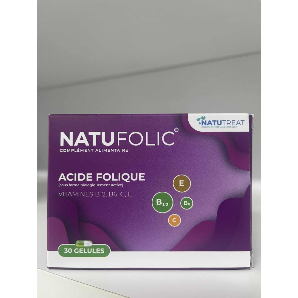 NATUFOLIC – B/30 Gélules | BigPara Tunisie