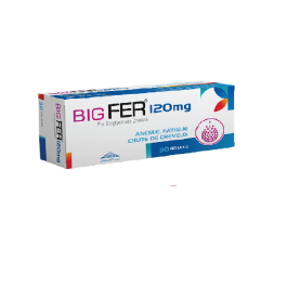 BIG FER 120 mg B/30 Gélules | BigPara Tunisie