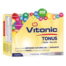 VITONIC TONUS - VITALITE ET BIEN-ETRE - B/30 GELULES | BigPara Tunisie
