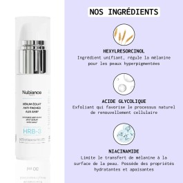 NUBIANCE HRB-3 SERUM SERUM ECLAT 30ML | BigPara Tunisie