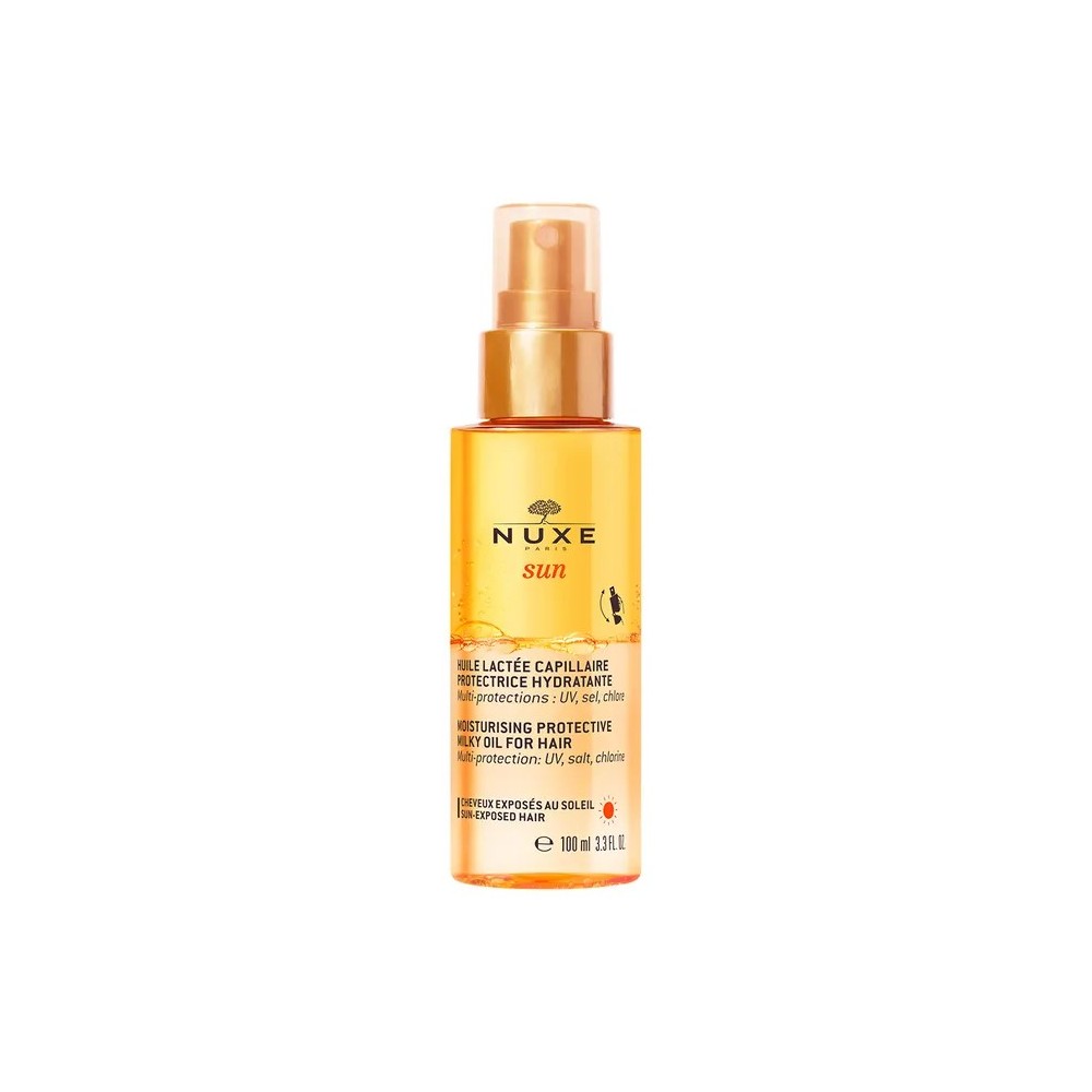 Nuxe Sun Huile Lactée Capillaire Protectrice 100ml