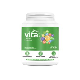 Vita Plus 12 Vitamines 60 gélules | BigPara Tunisie