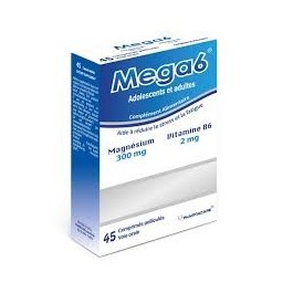 MEGA 6 B/45 Comprimés | BigPara Tunisie