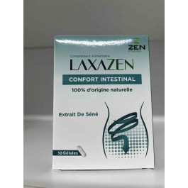 LAXAZEN Gélules – Boîte de 10 gélules | BigPara Tunisie
