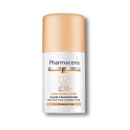 Pharmaceris Fond de Teint SPF50+ (02 Sand) 30ml | BigPara Tunisie