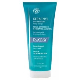 Ducray Keracnyl Gel Moussant 200mL | BigPara Tunisie
