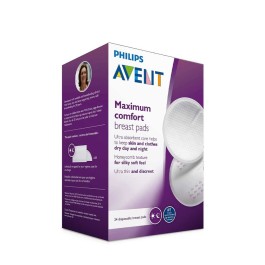 Philips Avent Disposable Breast Pads – Boîte (ex : 24 pièces) | BigPara Tunisie