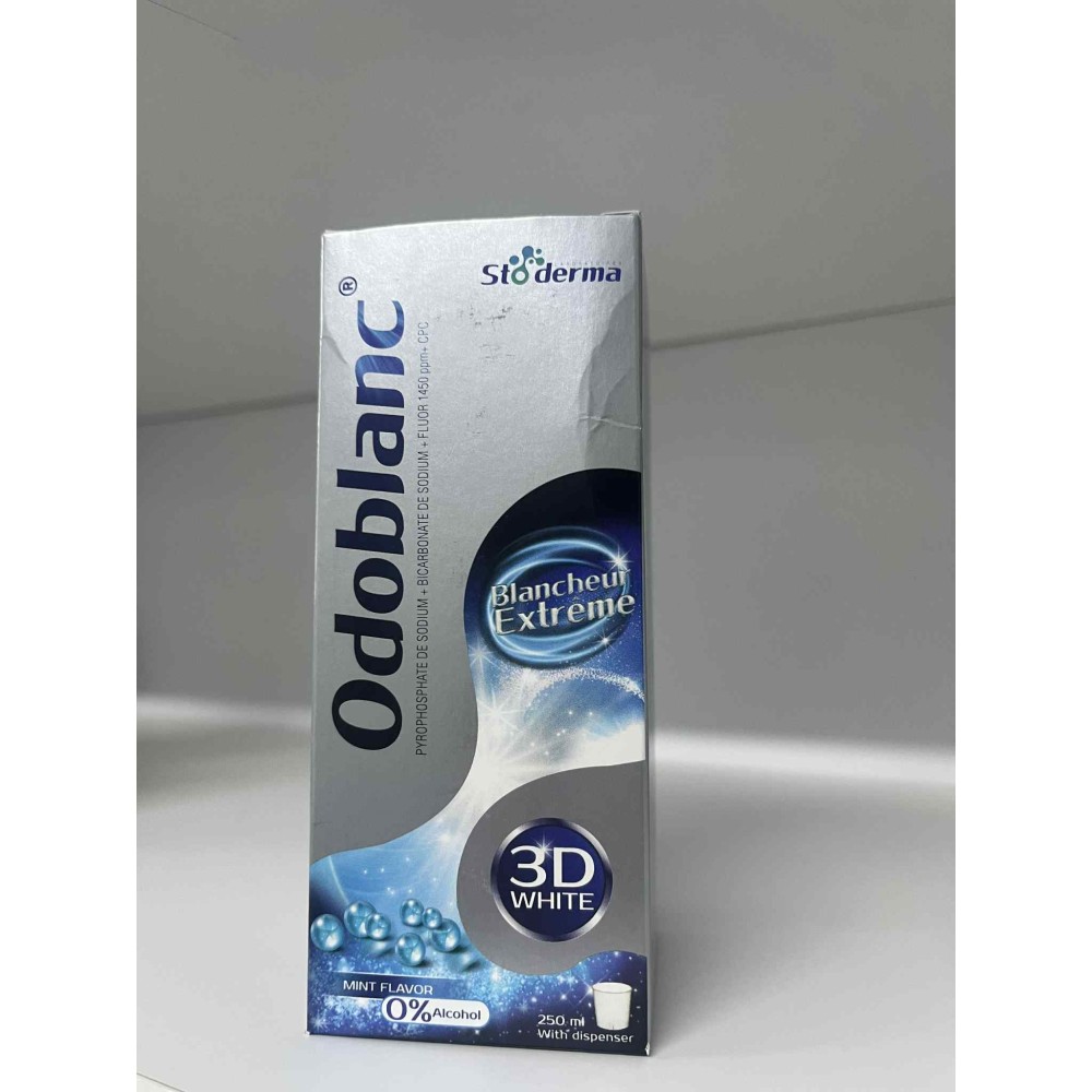 ODOBLANC 3D White – Bain de bouche Blancheur Extrême | BigPara Tunisie