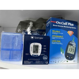 SPENGLER ON CALL : Pack Mon Kit Santé Glucomètre + Tensiomètre | BigPara Tunisie