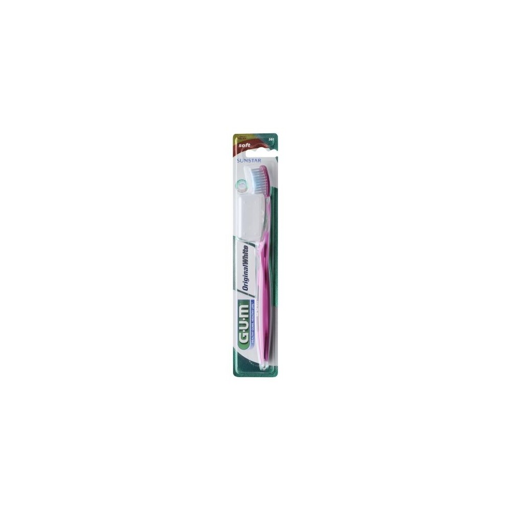 🦷 GUM Original White Brosse à Dents Soft 561 | BigPara Tunisie