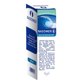 NASOMER SPRAY NASAL HYPERTONIQUE F/120ML (dés 2 ans) | BigPara Tunisie