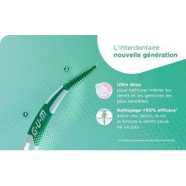 🪥 GUM Brossettes Interdentaires Soft-Picks PRO – Medium – 30 unités | BigPara Tunisie