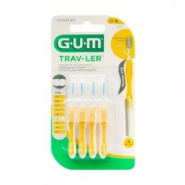 🦷 GUM Brossette Interdentaire Trav-Ler 1,3 mm (Réf : 1514) – Boîte de 4 | BigPara Tunisie