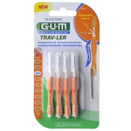 🦷 GUM Brossette Interdentaire Trav-Ler 0,9 mm (Réf : 1412) – Boîte de 4 | BigPara Tunisie