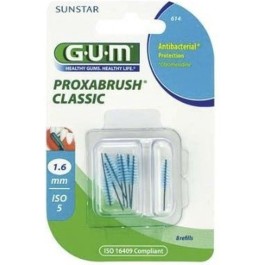 GUM PROXABRUSH CLASSIC 1.6MM (REF:614) B/8 PIECES | BigPara Tunisie