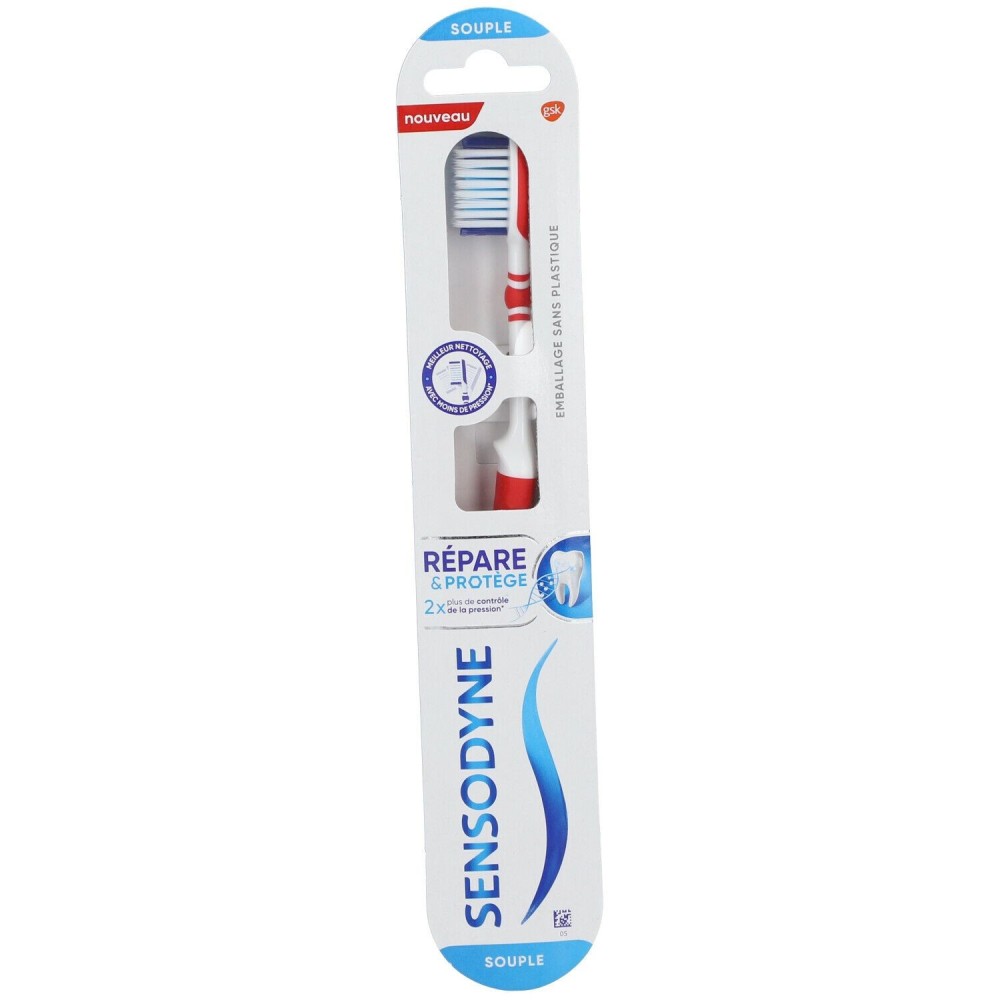 SENSODYNE – Brosse à Dents Répare et Protège Souple | BigPara Tunisie