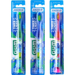 GUM Timer Light – Brosse à Dents Junior 6+ Soft 903 | BigPara Tunisie