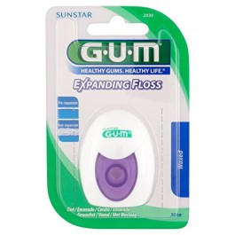 GUM Fil Dentaire Expanding Floss – Cleans More Tooth Surfaces – 30 m | BigPara Tunisie