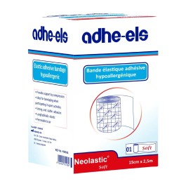 🩹 ADHE-ELS – Bande Élastique Adhésive Hypoallergénique | BigPara Tunisie